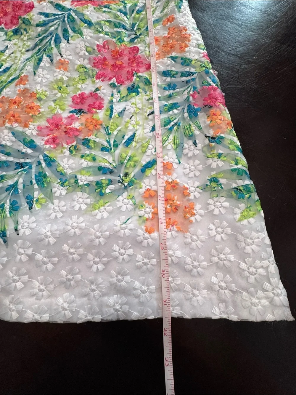 Rare Editions White Floral Sleeveless A-Line Dress